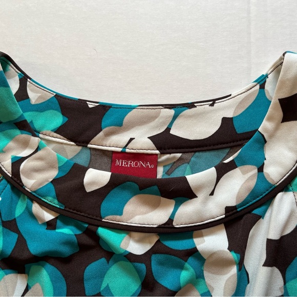 Floral Halter Neck Dress, Sz L - Picture 8 of 10